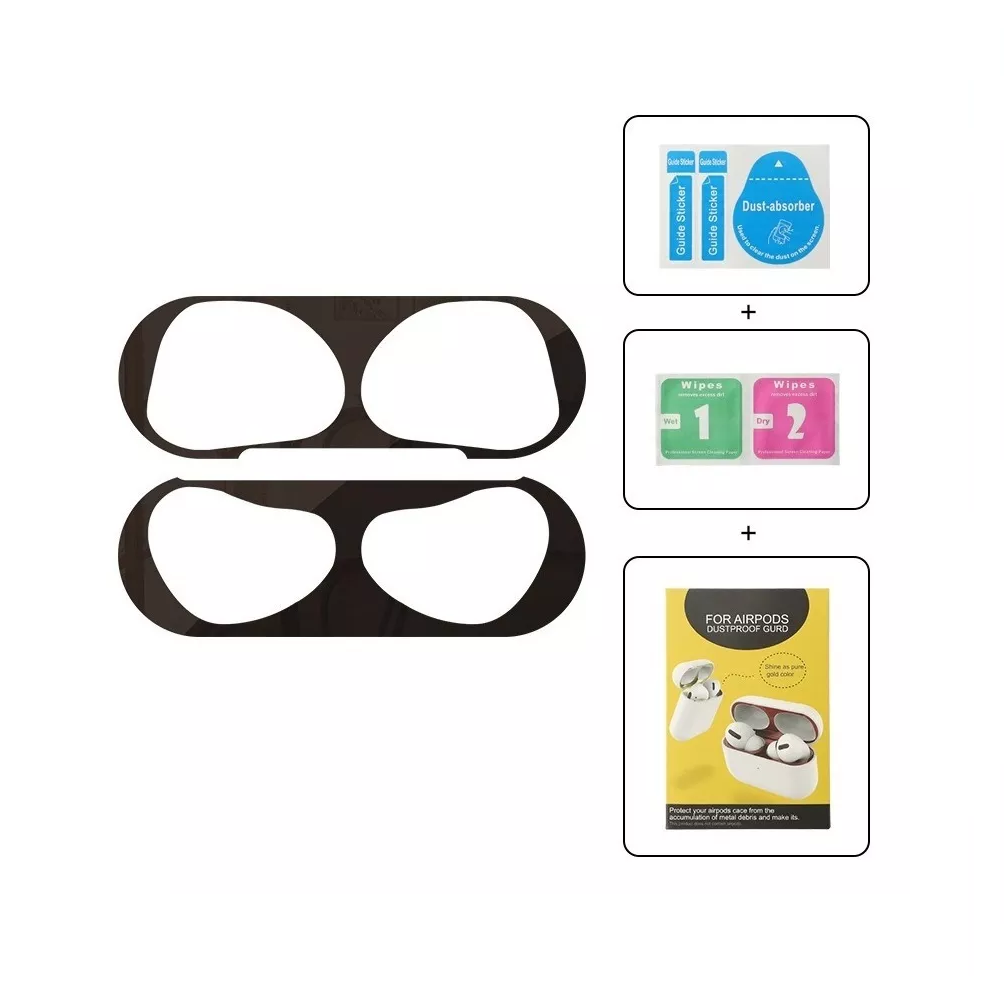 Foto 6 pulgar | Kit De Accesorios 8 En 1 Para Airpods1/2  Pro2 Fundas, Case Azul