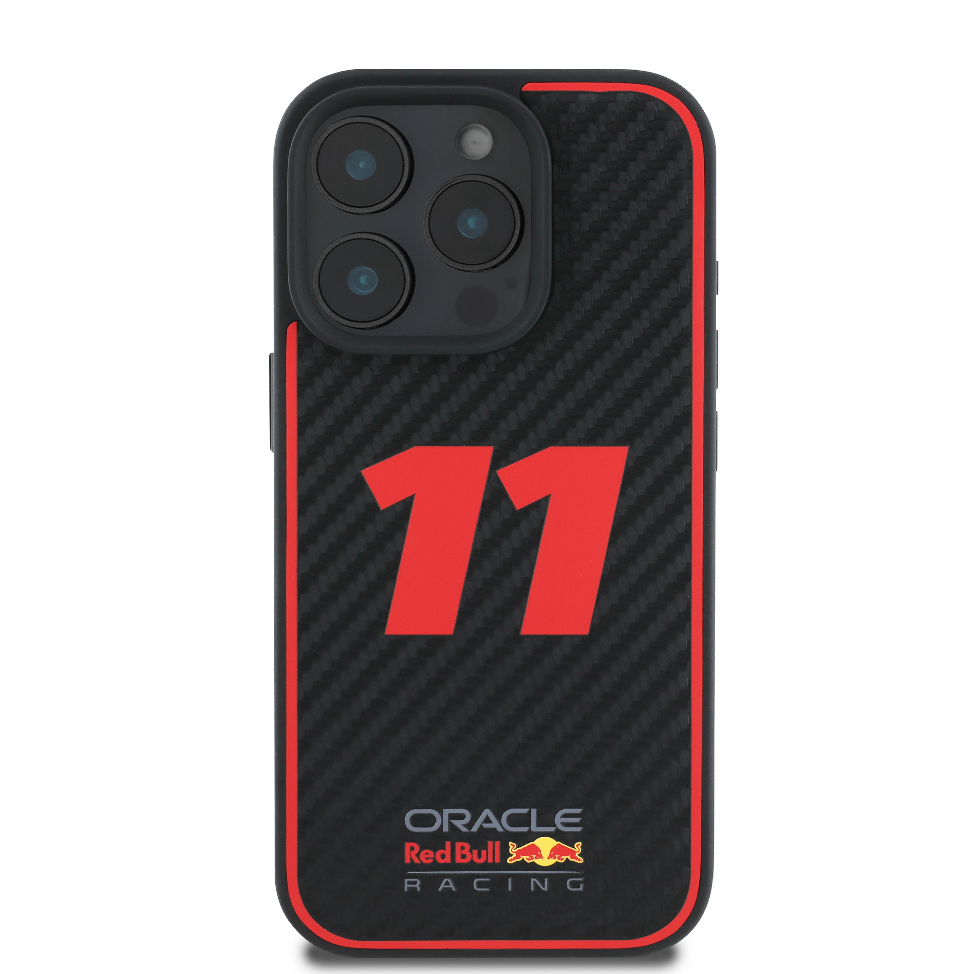 Foto 4 pulgar | Funda Red Bull Fibra Carbono Para Iphone 16 Pro Max - Negro