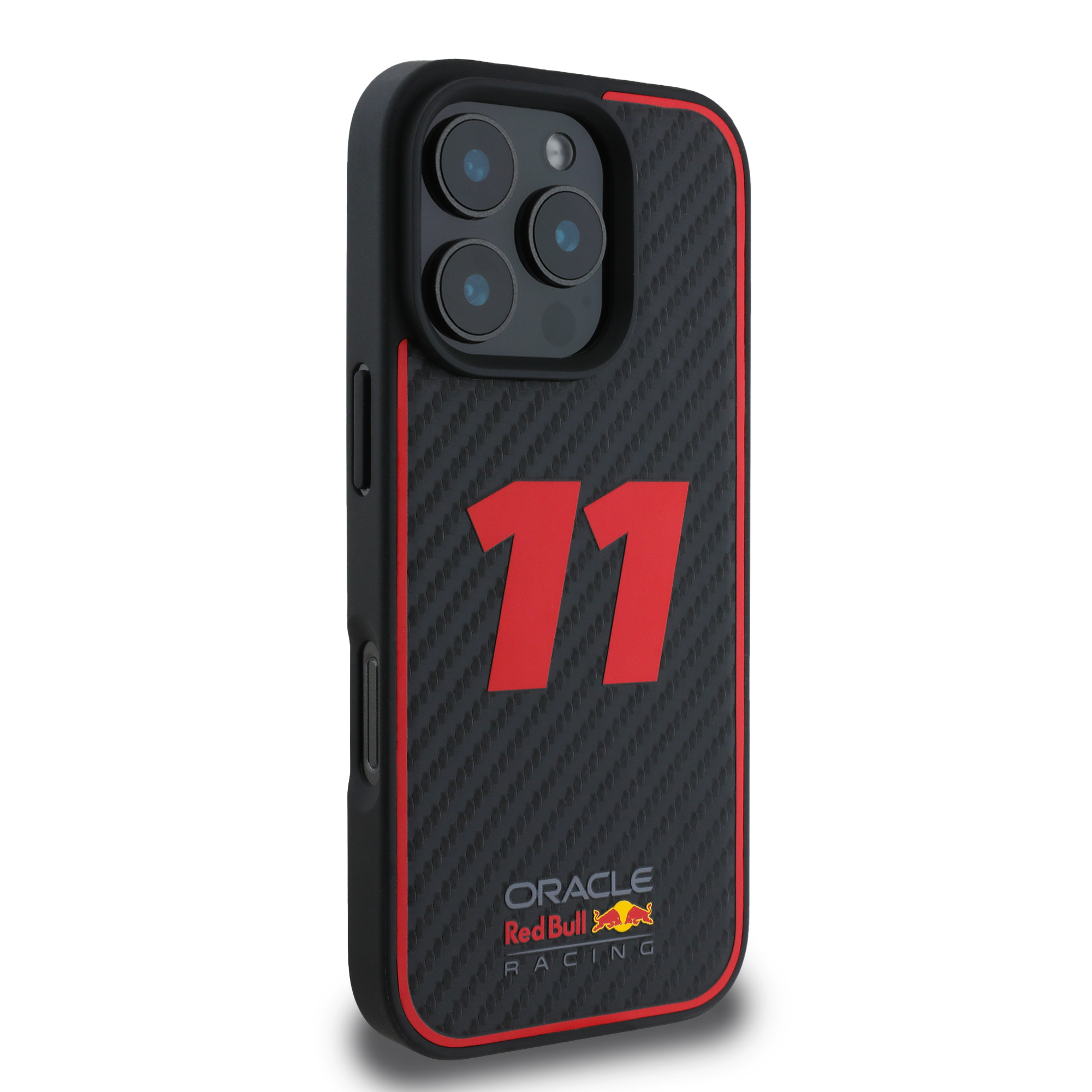 Foto 5 pulgar | Funda Red Bull Fibra Carbono Para Iphone 16 Pro Max - Negro