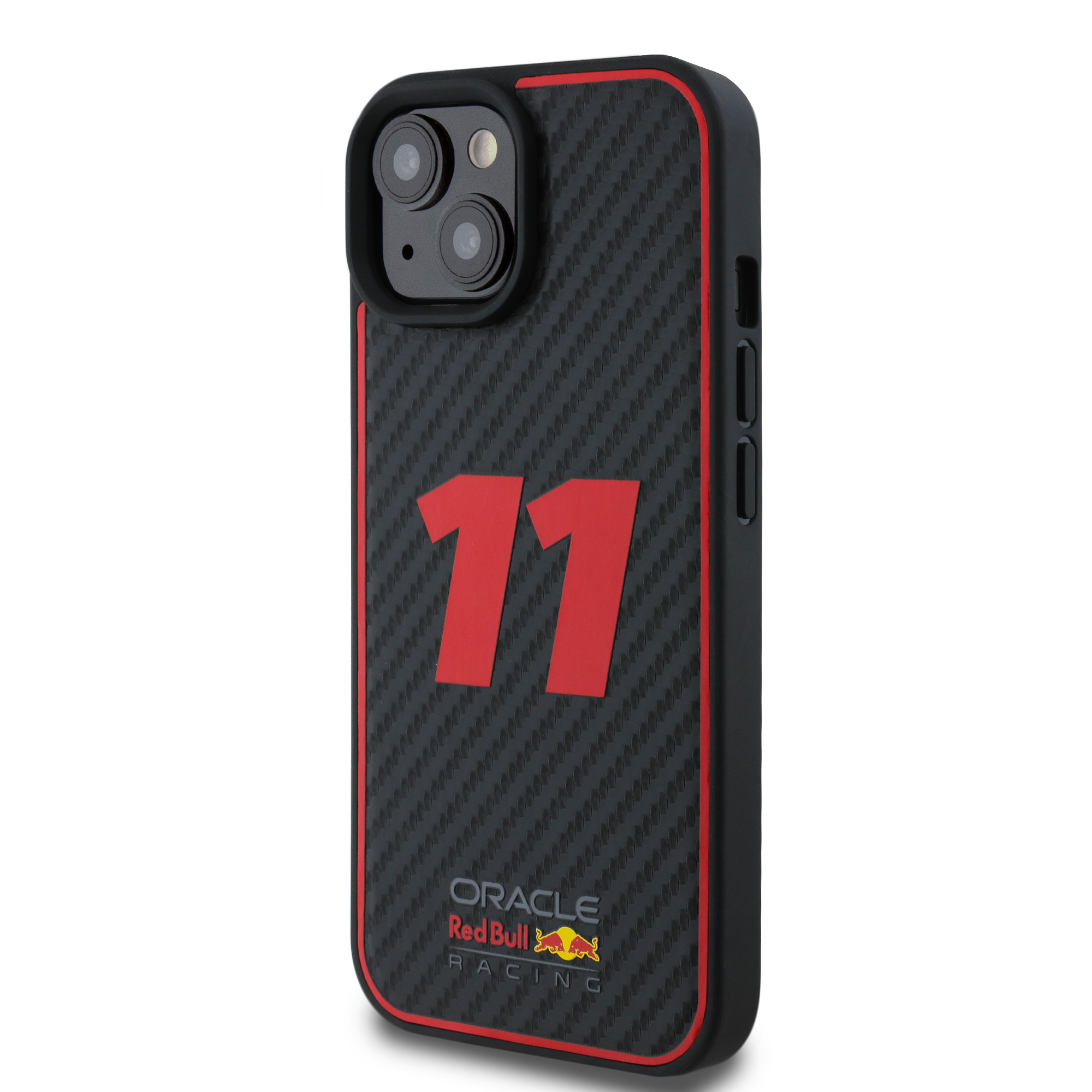 Foto 3 pulgar | Funda Red Bull Fibra De Carbono Para Iphone 15 - Negro