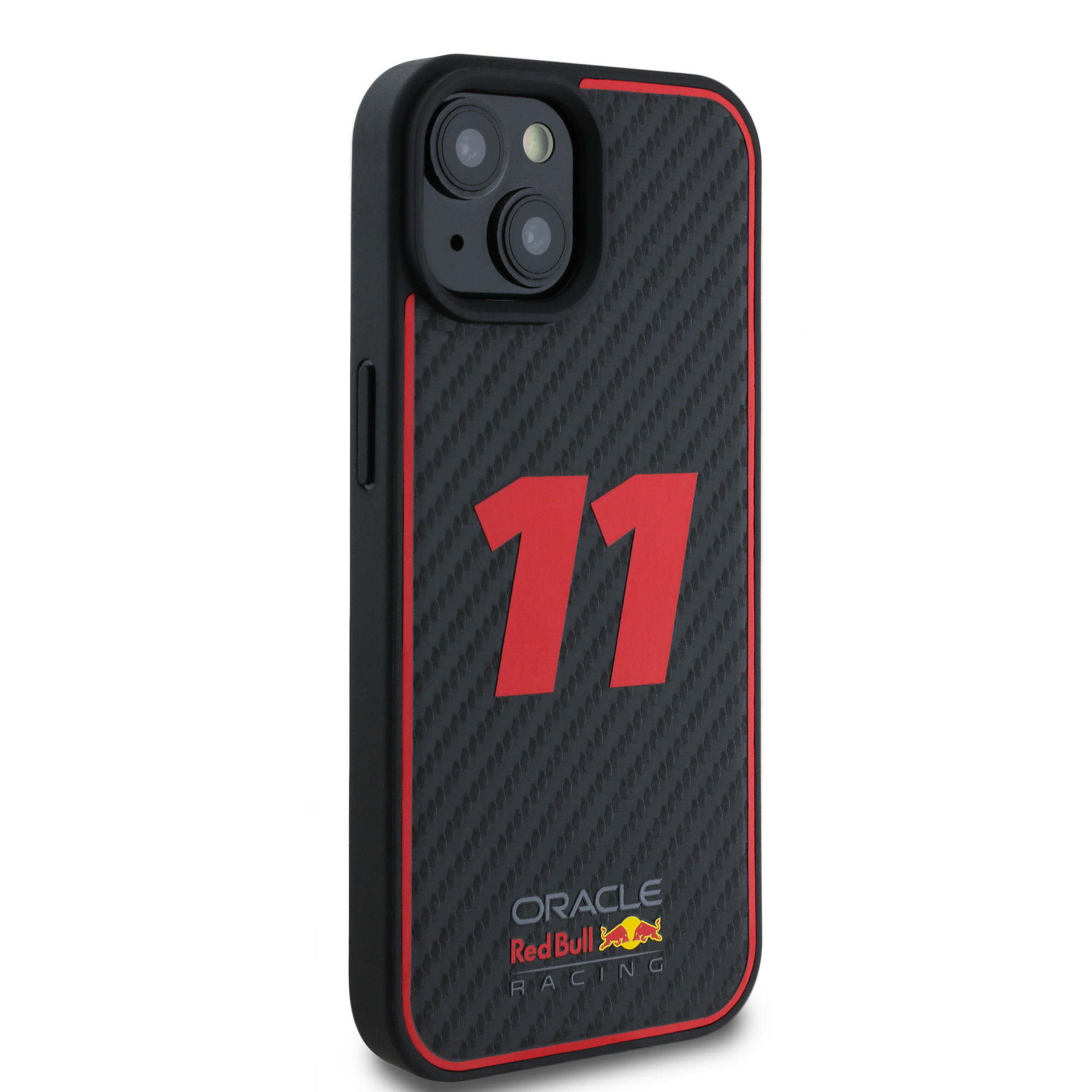 Foto 5 pulgar | Funda Red Bull Fibra De Carbono Para Iphone 15 - Negro