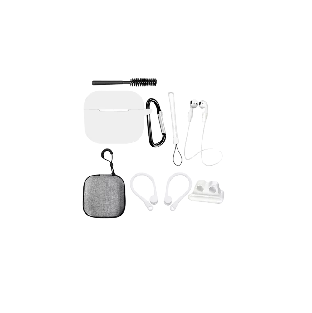 Foto 2 pulgar | Accesorios 8 En 1 , Airpod 1 2 3 Pro Compatible Blanco