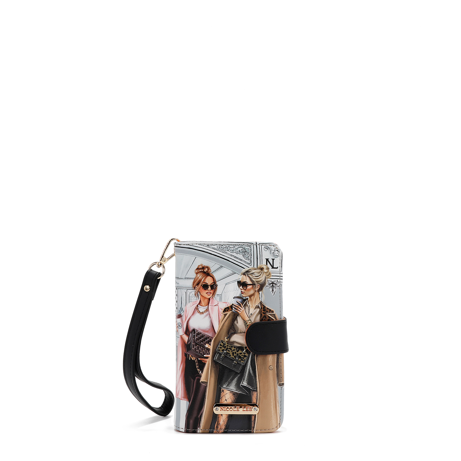 Foto 2 pulgar | Funda Porta Celular Y Tarjetero Nicole Lee Ladies Night