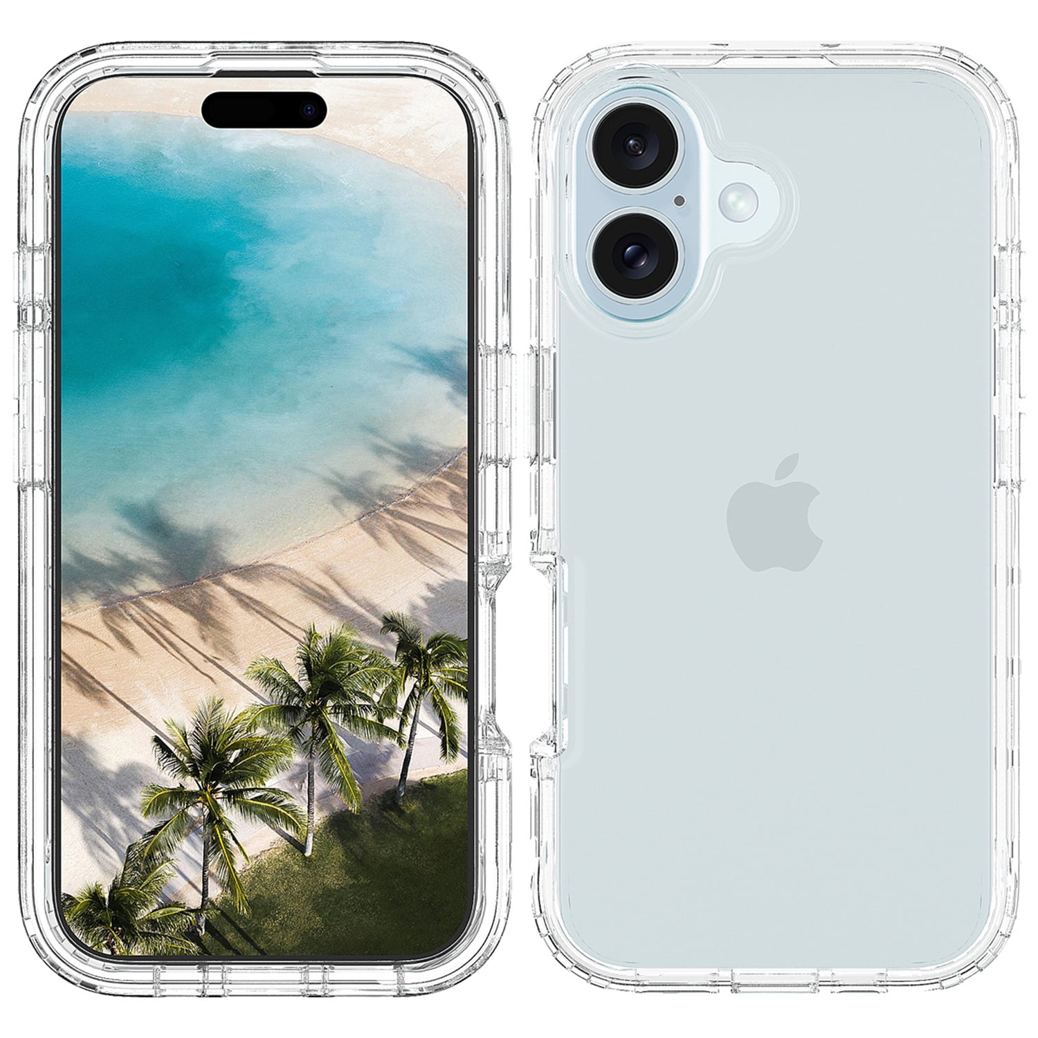 Funda Protectora Transparente a Prueba de Golpes para iPhone 16 - Venta Internacional