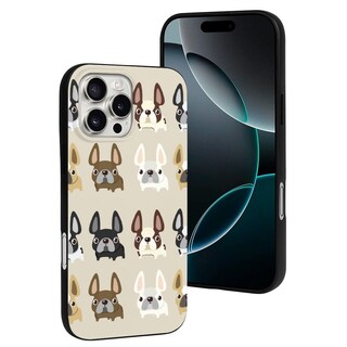 Foto 5 | Funda Para Teléfono French Bulldog Compatible Con Iphone 16 Pro Max - Venta Internacional.
