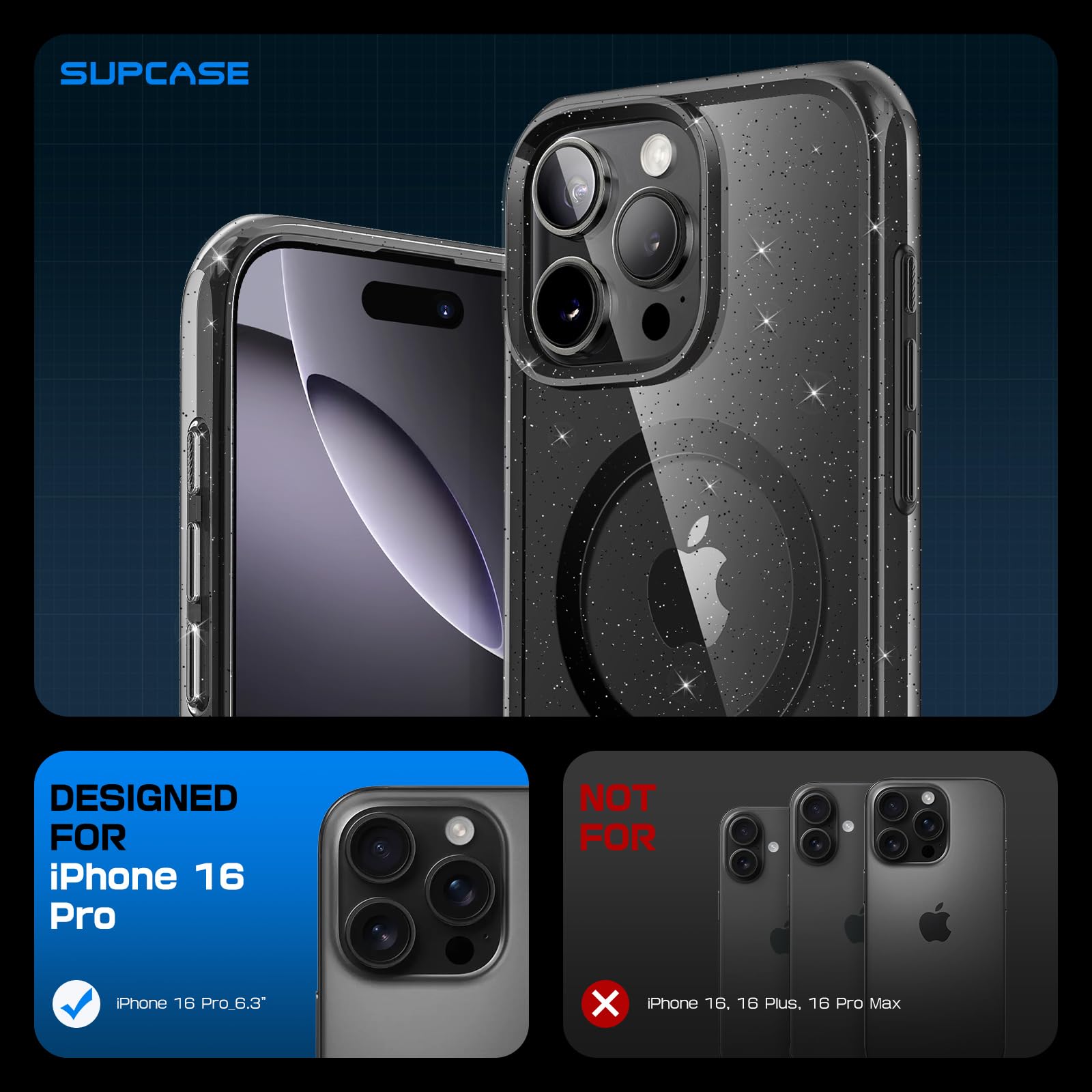 Foto 8 pulgar | Funda De Teléfono Supcase Unicorn Beetle Mag Para Iphone 16 Pro - Venta Internacional.