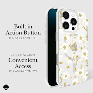 Foto 4 | Funda De Teléfono Kate Spade New York Para Iphone 16 Pro Sunshine Floral - Venta Internacional.