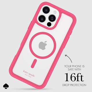Foto 3 | Funda De Teléfono Kate Spade New York Para Iphone 16 Pro Max Pom Pom Pink - Venta Internacional.
