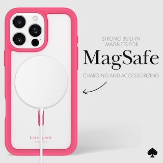 Foto 6 | Funda De Teléfono Kate Spade New York Para Iphone 16 Pro Max Pom Pom Pink - Venta Internacional.