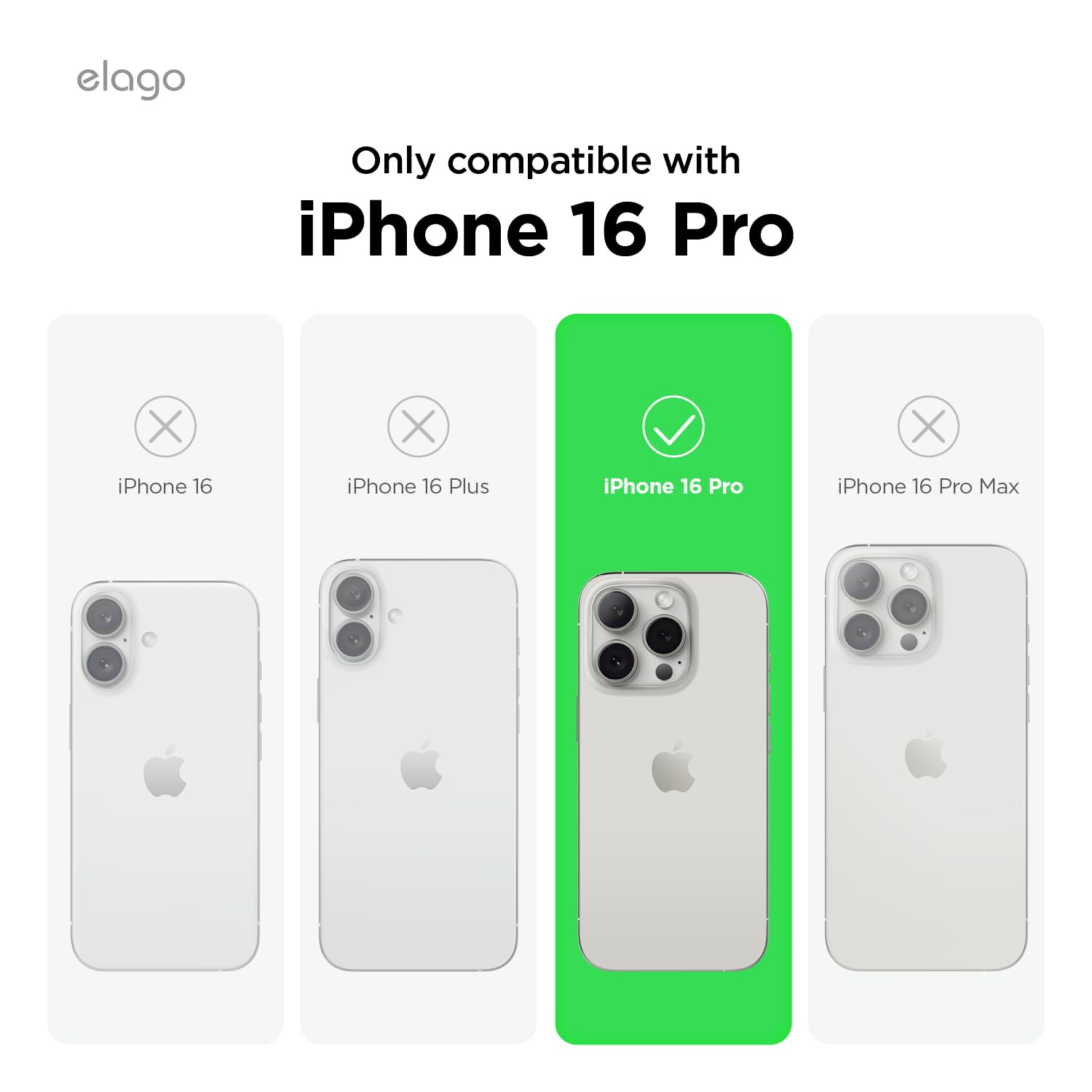 Foto 3 pulgar | Funda Elago De Silicona Magnética Para Iphone 16 Pro De 6,3 Pulgadas, Color Rosa - Venta Internacional.