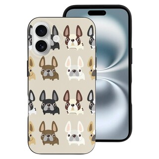 Foto 2 | Funda De Teléfono French Bulldog Slim Compatible Con Iphone 16 Tpu - Venta Internacional.
