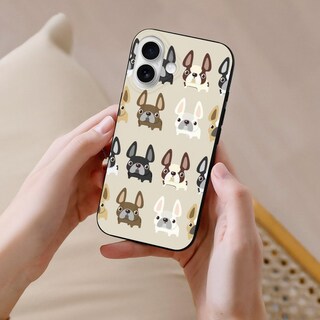 Foto 7 | Funda De Teléfono French Bulldog Slim Compatible Con Iphone 16 Tpu - Venta Internacional.