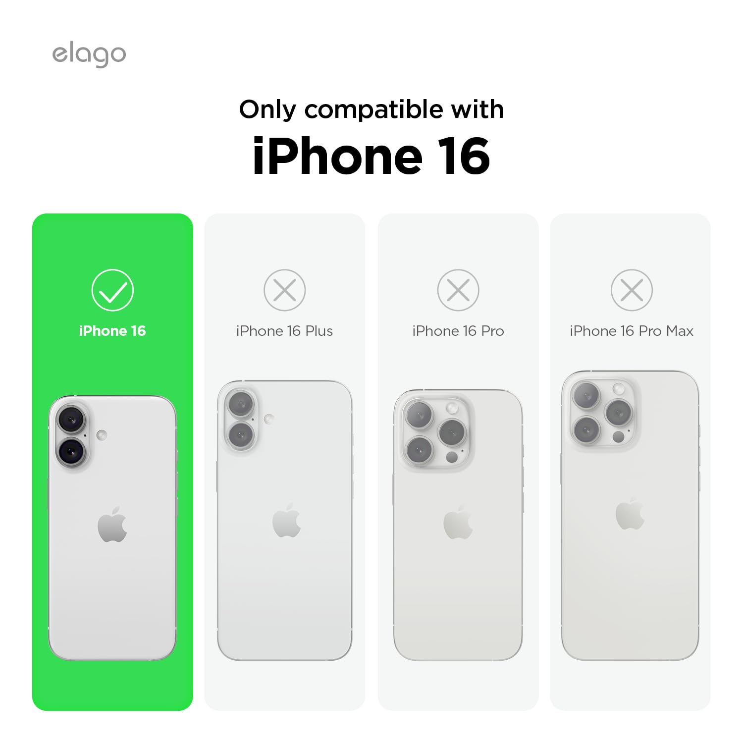 Foto 3 pulgar | Funda De Silicona Magnética Elago Compatible Con Iphone 16 De 6,1 Pulgadas - Venta Internacional.