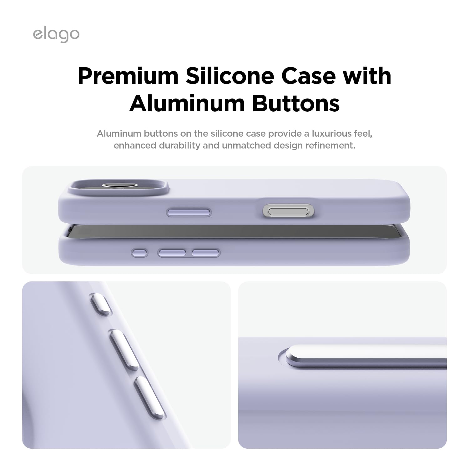 Foto 4 pulgar | Funda De Silicona Magnética Elago Para Iphone 16 Pro Max [púrpura] - Venta Internacional.