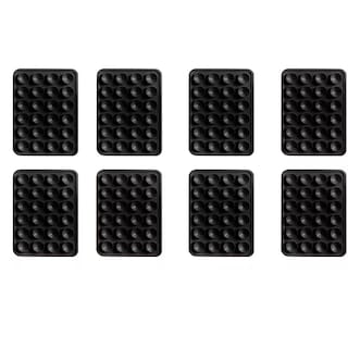 Foto 4 | Funda Ventosa De Silicona Soporte Telefono Para Celular 8 Pzs Negro