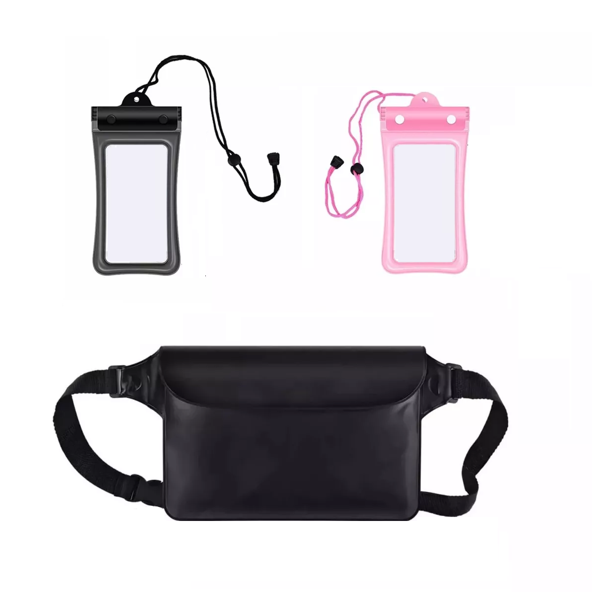 Foto 2 pulgar | Set 3pz Funda, Bolsa Impermeable Y Cangurera Eo Safe Imports Esi-15709 Multicolor