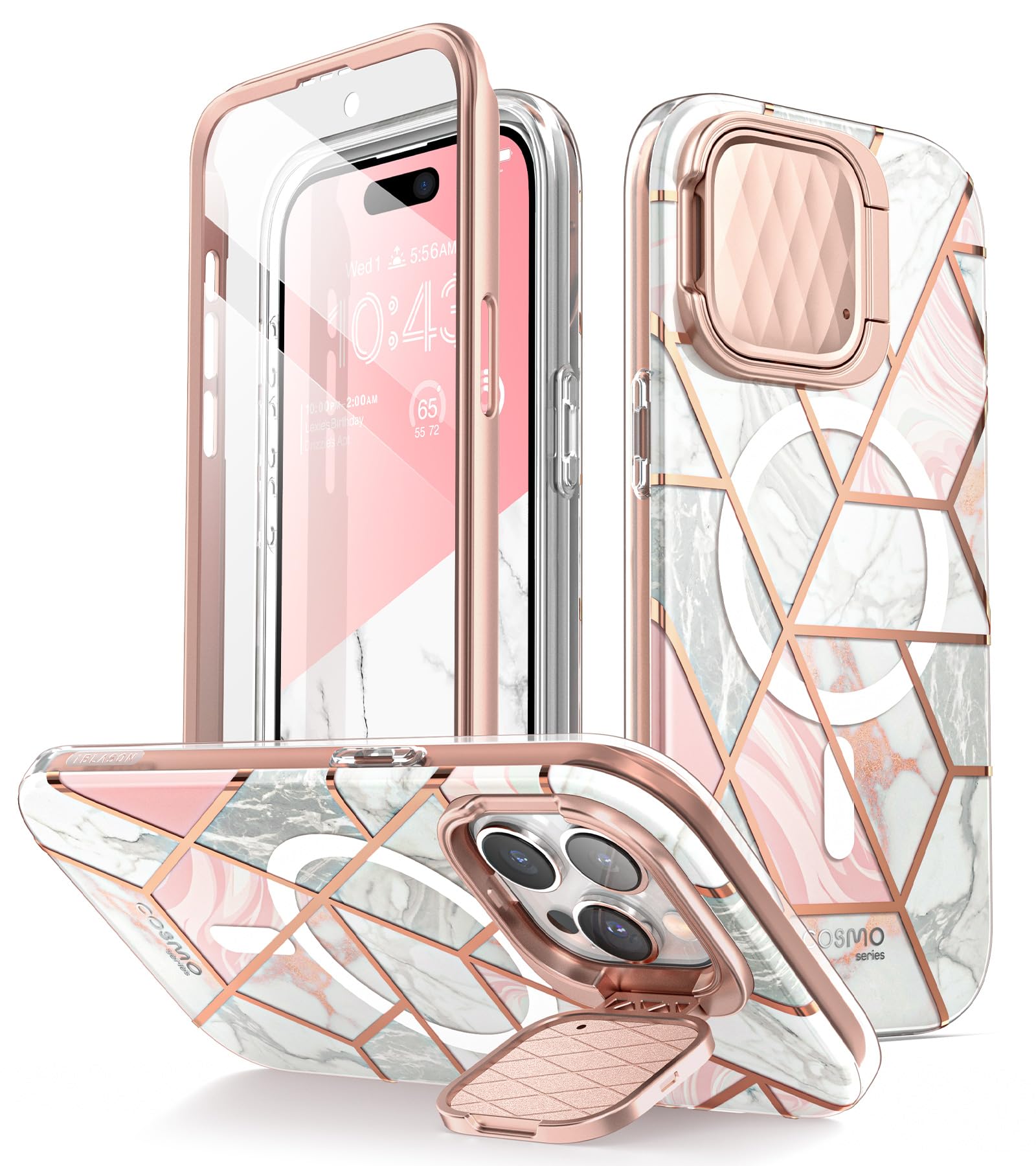 Foto 2 pulgar | Funda De Teléfono I-blason Cosmo Magnetic Para Iphone 15 Pro Max - Venta Internacional.