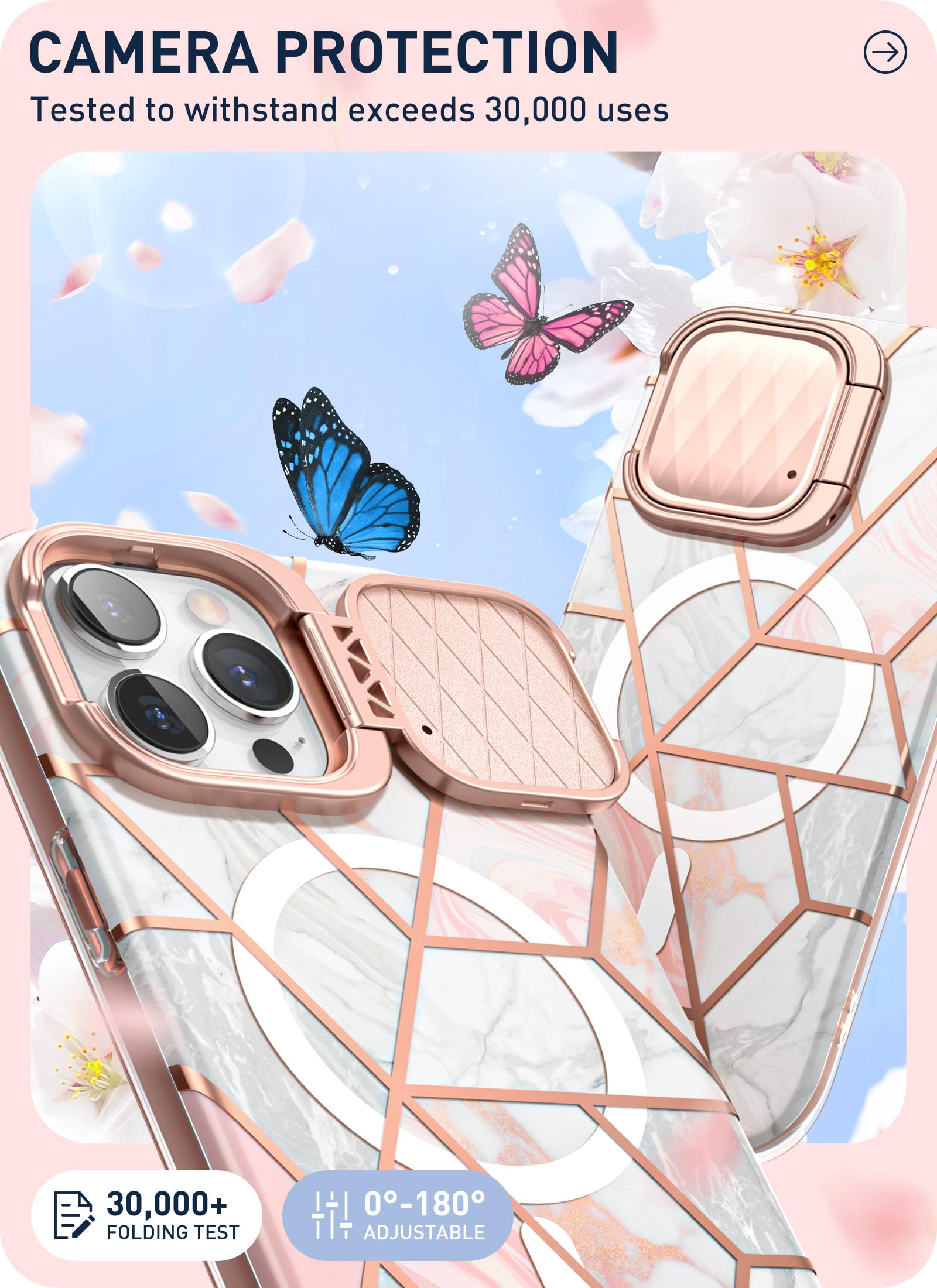 Foto 5 pulgar | Funda De Teléfono I-blason Cosmo Magnetic Para Iphone 15 Pro Max - Venta Internacional.