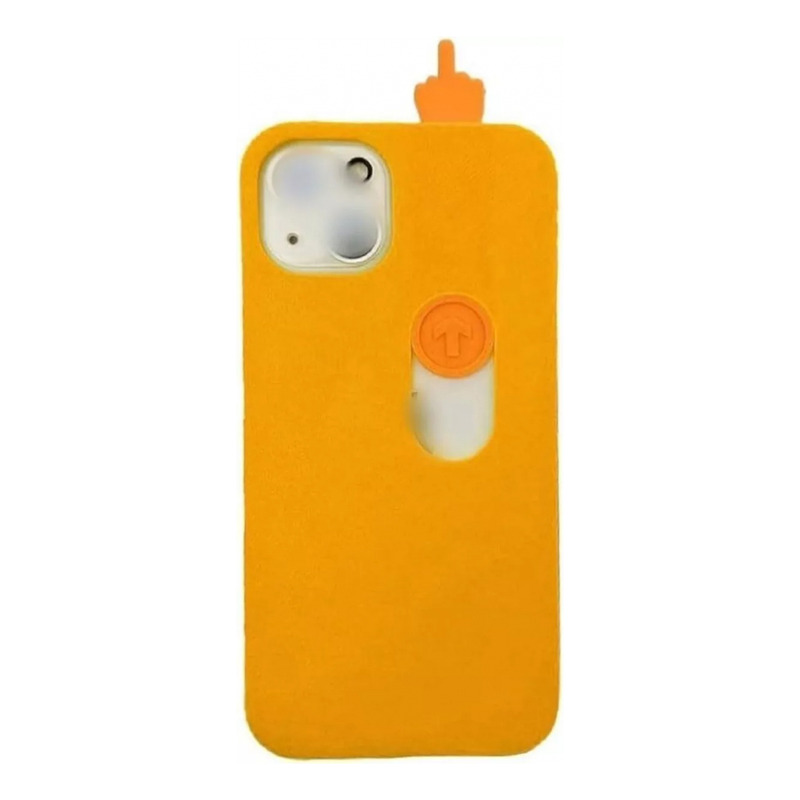Foto 2 pulgar | Funda Deslizante Para Teléfono Con Dedo Medio Impreso En 3d - Venta Internacional.