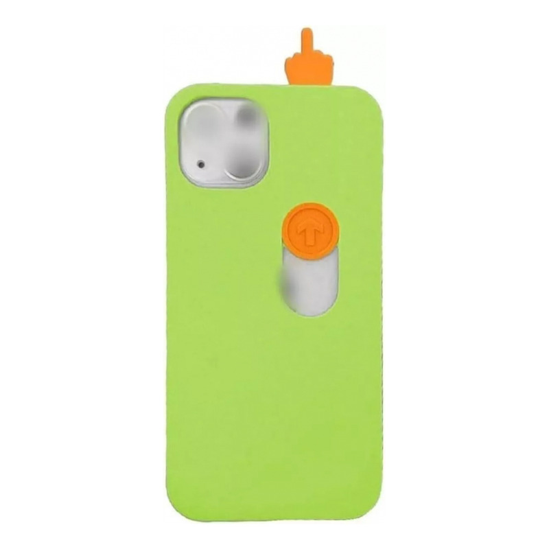 Funda Deslizante Para Teléfono Con Dedo Medio Impreso En 3d - Venta Internacional.
