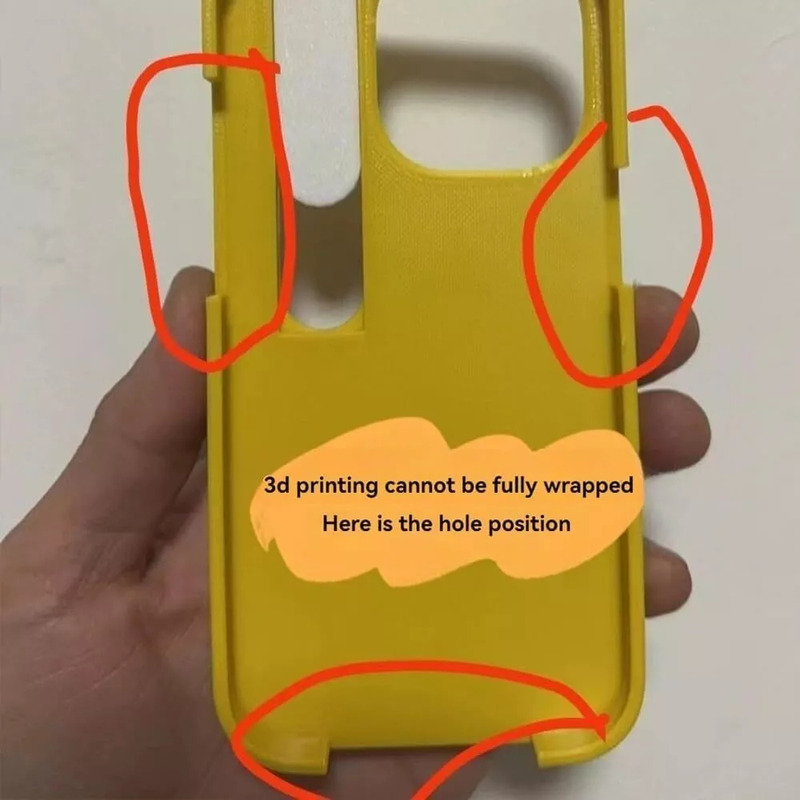 Foto 5 pulgar | Funda Deslizante Para Teléfono Con Dedo Medio Impreso En 3d - Venta Internacional.