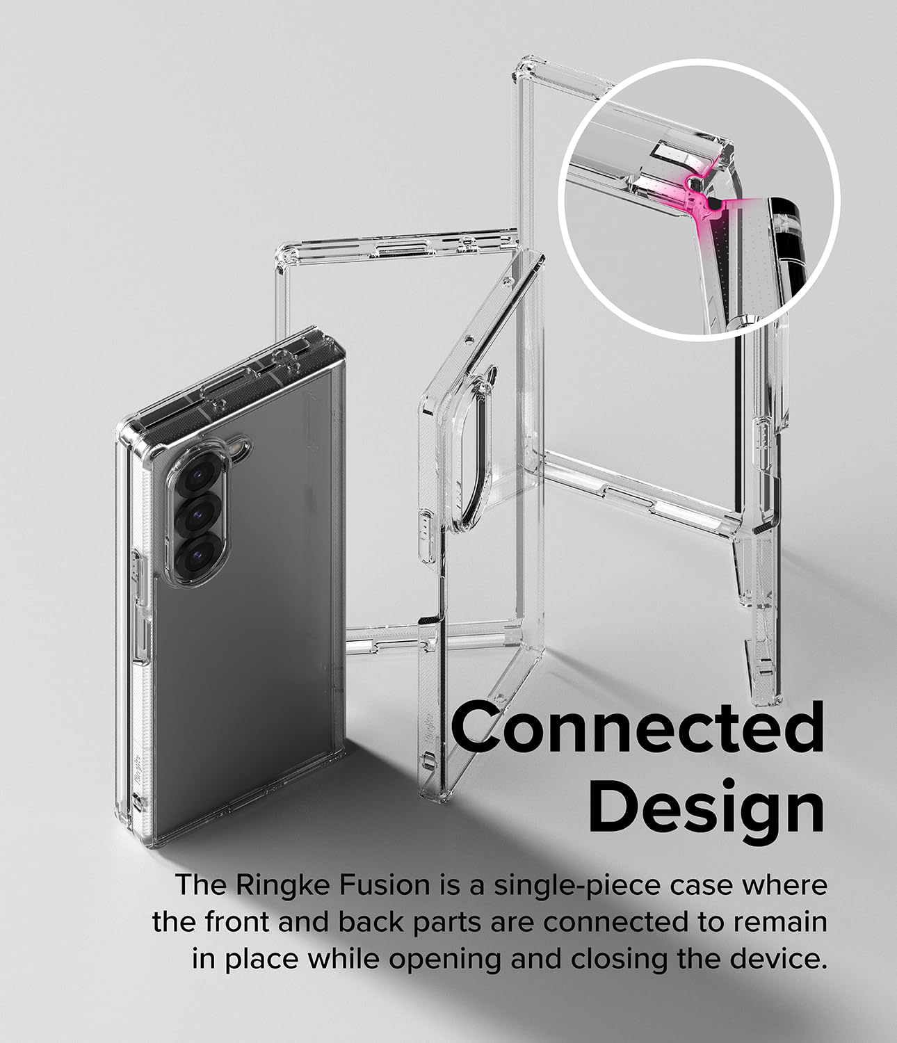Foto 6 pulgar | Funda Ringke Fusion Compatible Con Samsung Galaxy Z Fold 6 - Venta Internacional.