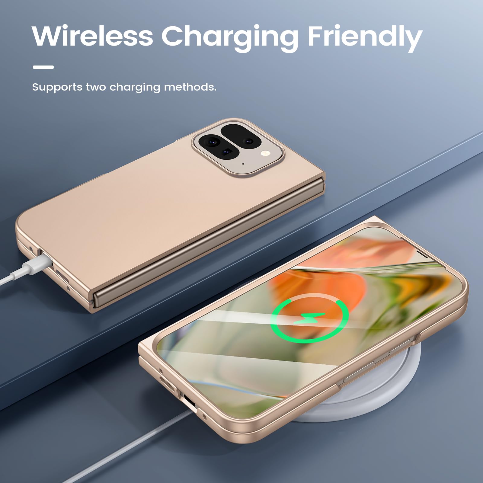 Foto 7 pulgar | Funda De Teléfono Vego Hard Pc Con Vidrio Templado Para Google Pixel 9 Pro Fold - Venta Internacional.