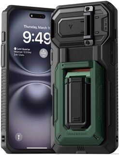 Foto 1 | Funda Tipo Cartera Con Tarjetero Vrs Design Origin Para Iphone 16 Plus - Venta Internacional.