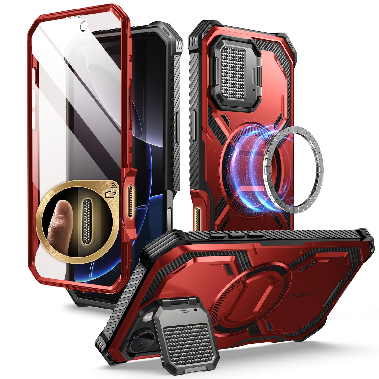Funda De Teléfono I-blason Armorbox Series Para Iphone 16 Pro - Venta Internacional.