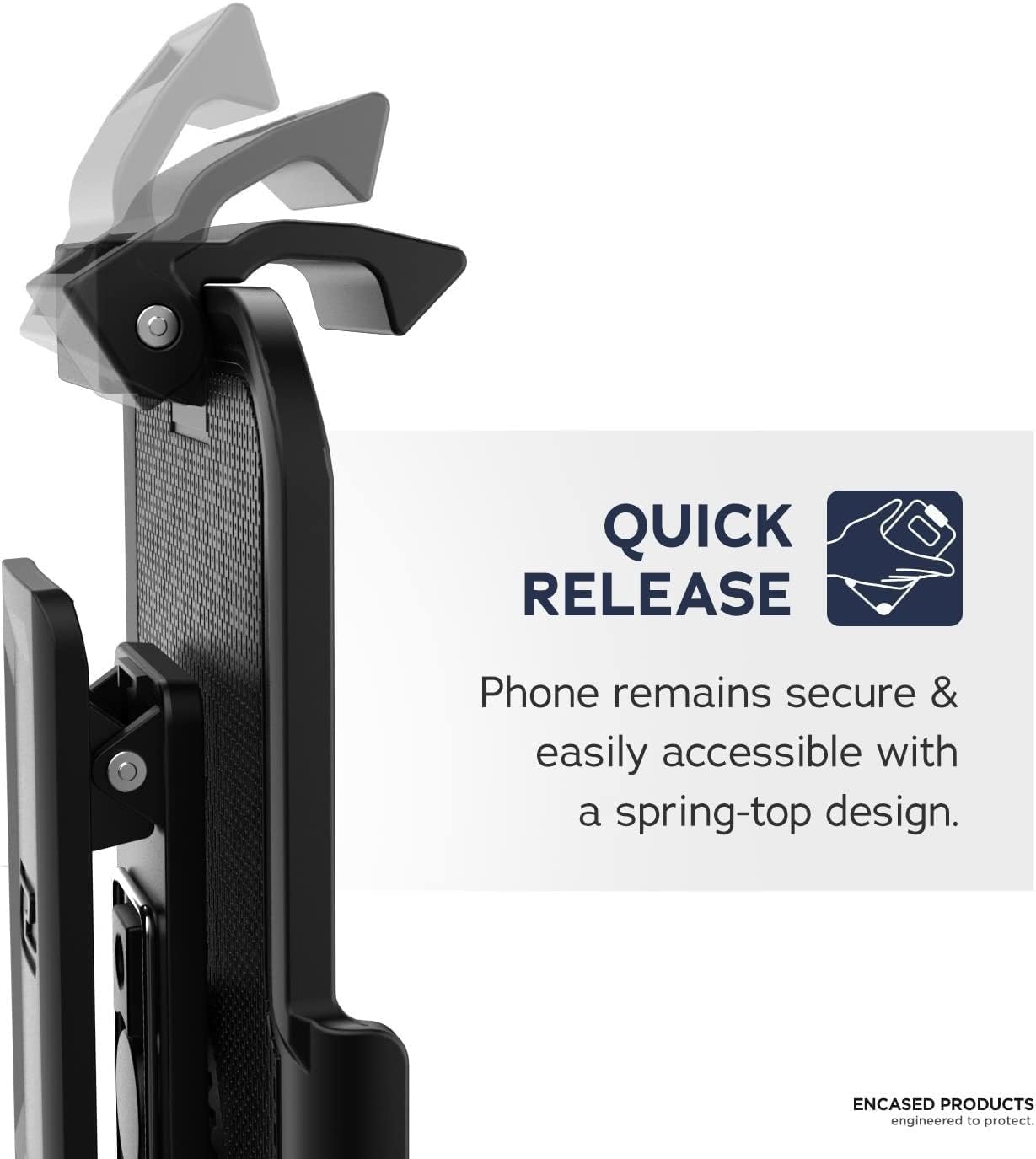 Foto 3 | Funda Impermeable Para Iphone 16 Plus Con Clip Para Cinturón - Venta Internacional.