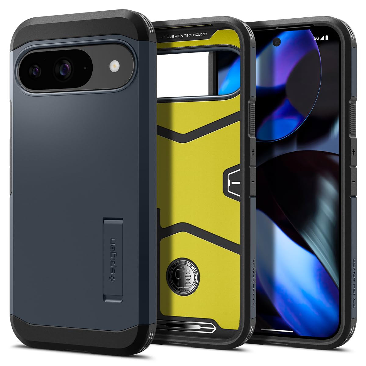 Funda De Teléfono Spigen Tough Armor Para Pixel 9/pixel 9 Pro 2024 - Venta Internacional.