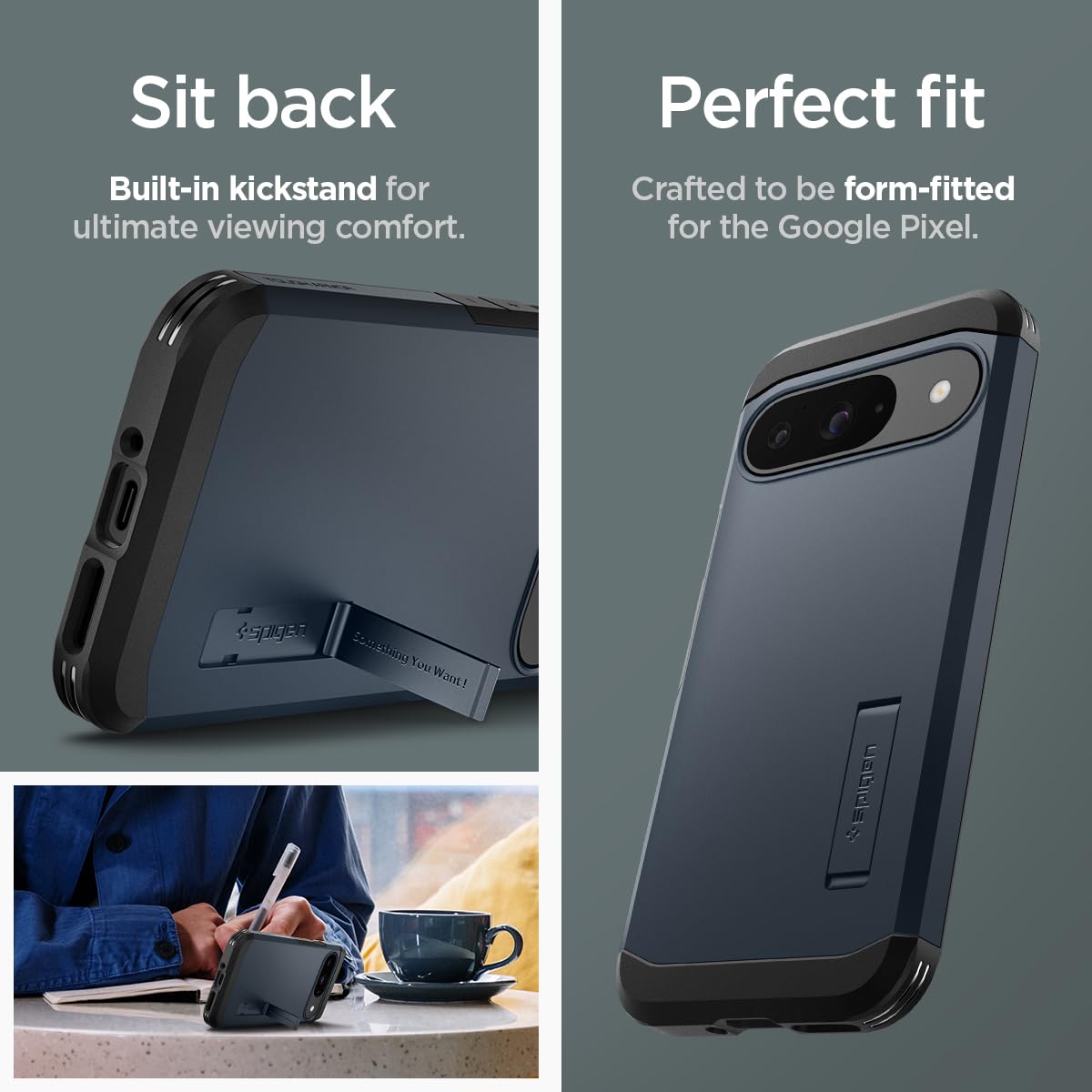 Foto 6 | Funda De Teléfono Spigen Tough Armor Para Pixel 9/pixel 9 Pro 2024 - Venta Internacional.