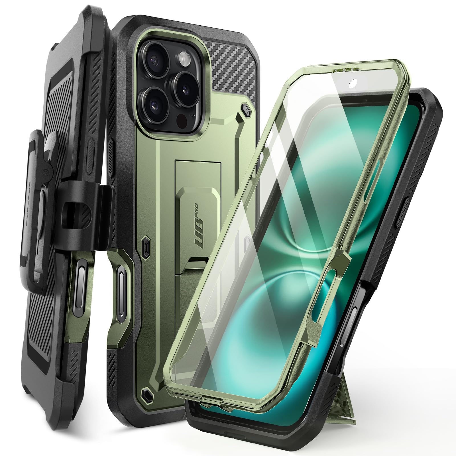 Foto 2 pulgar | Funda Para Teléfono Supcase Unicorn Beetle Pro Para Iphone 16 Pro De 6.3 Pulgadas - Venta Internacional.