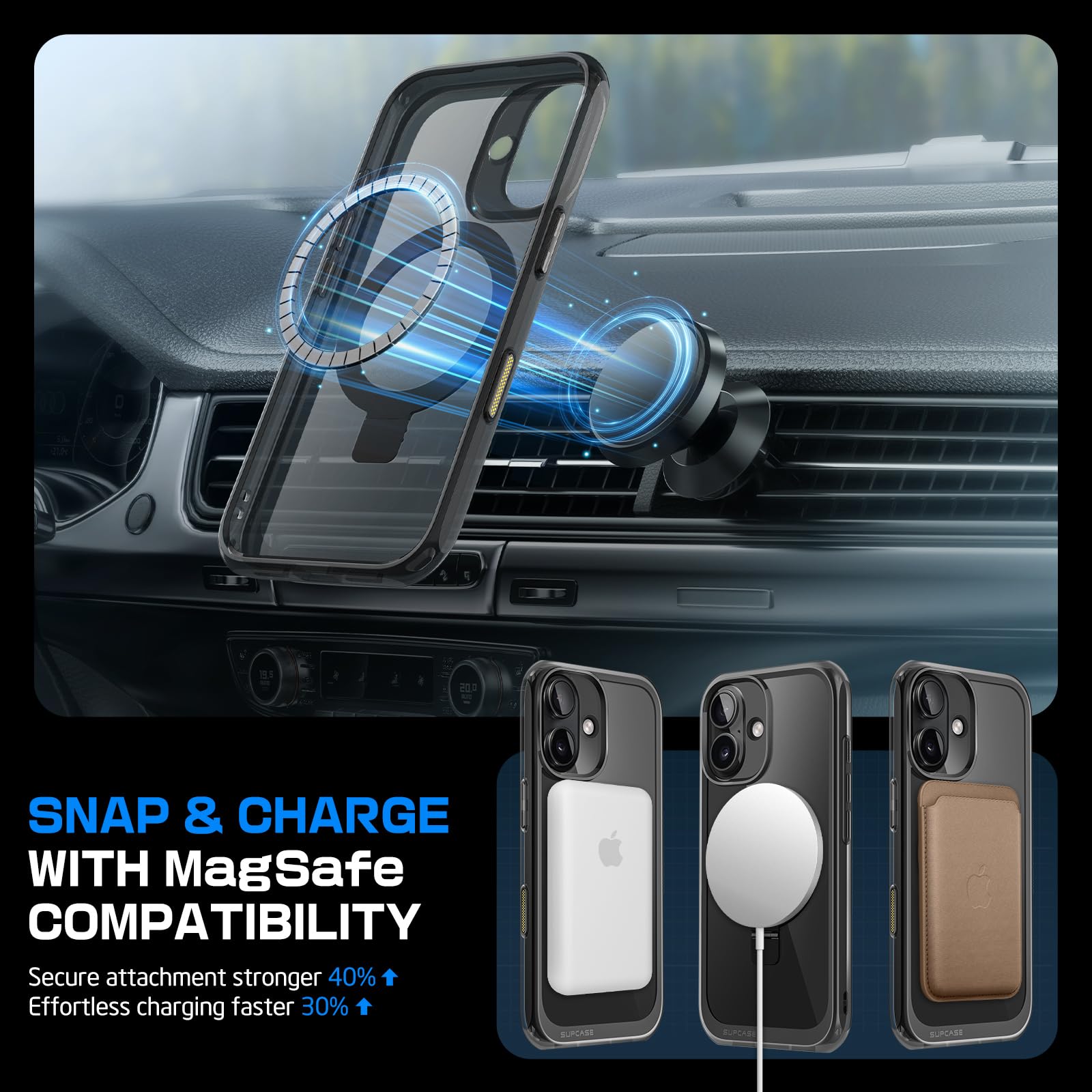 Foto 8 pulgar | Funda De Teléfono Supcase Unicorn Beetle Mag Stand Para Iphone 16 - Venta Internacional.