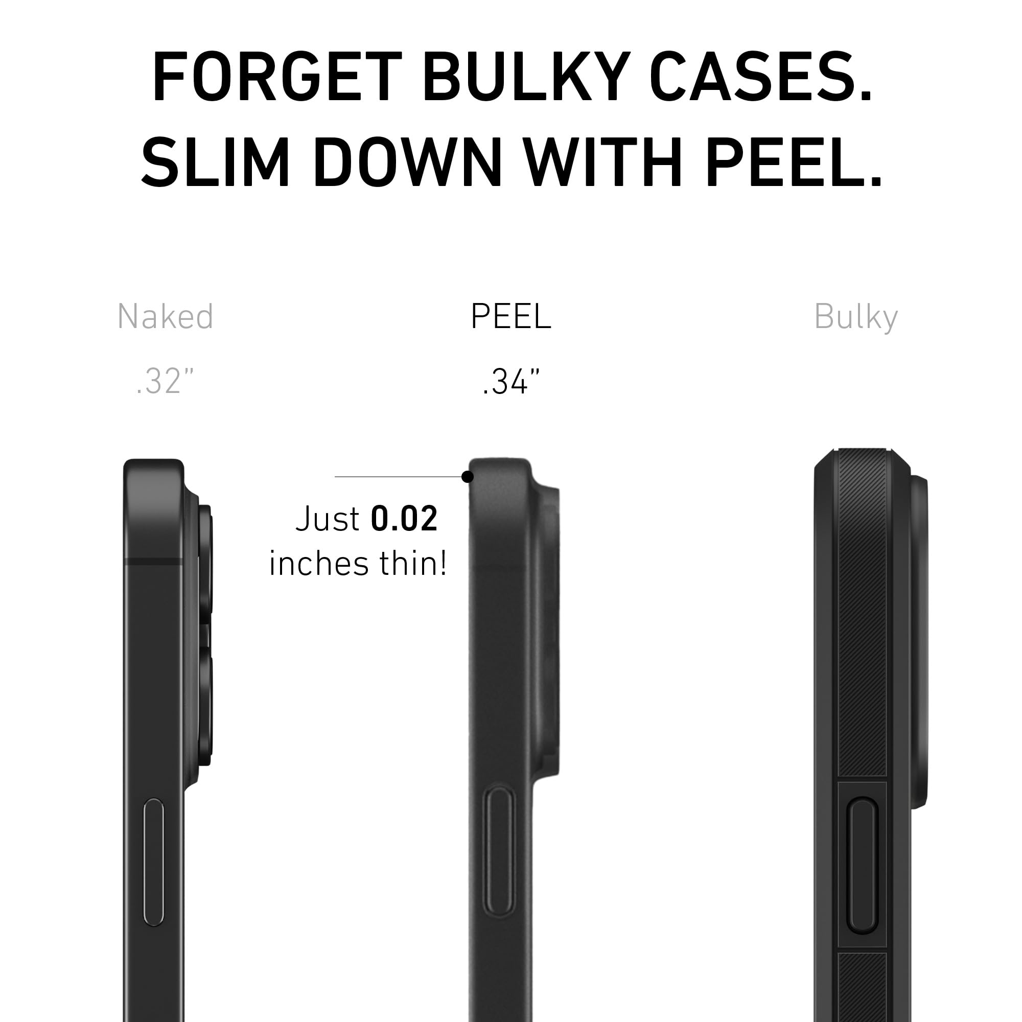 Foto 4 pulgar | Funda Peel Original Super Thin Para Iphone 16 Pro Max, Color Verde - Venta Internacional.
