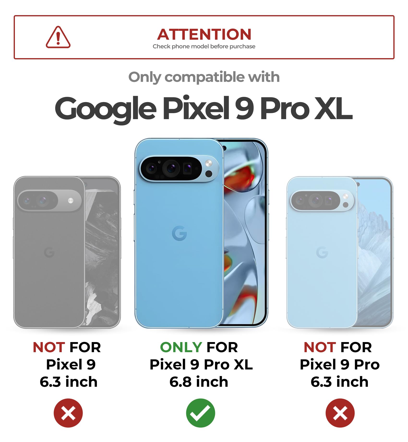 Foto 2 | Funda Dexnor Para Google Pixel 9 Pro Xl Con Cámara Deslizante - Venta Internacional.