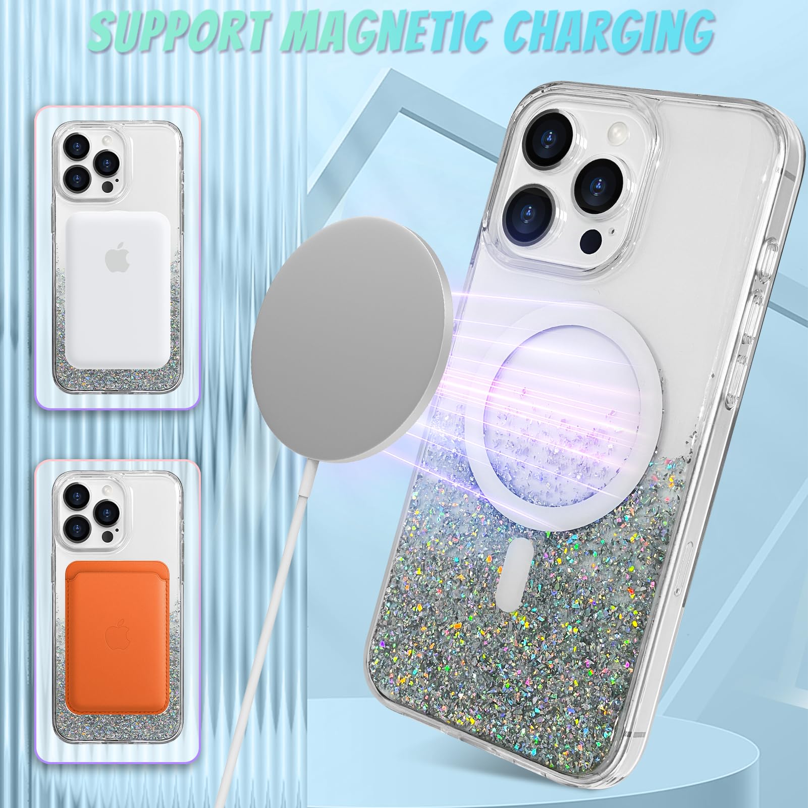 Foto 6 pulgar | Funda Bonoma Para Iphone 16 Pro Max Con Soporte Magsafe - Venta Internacional.