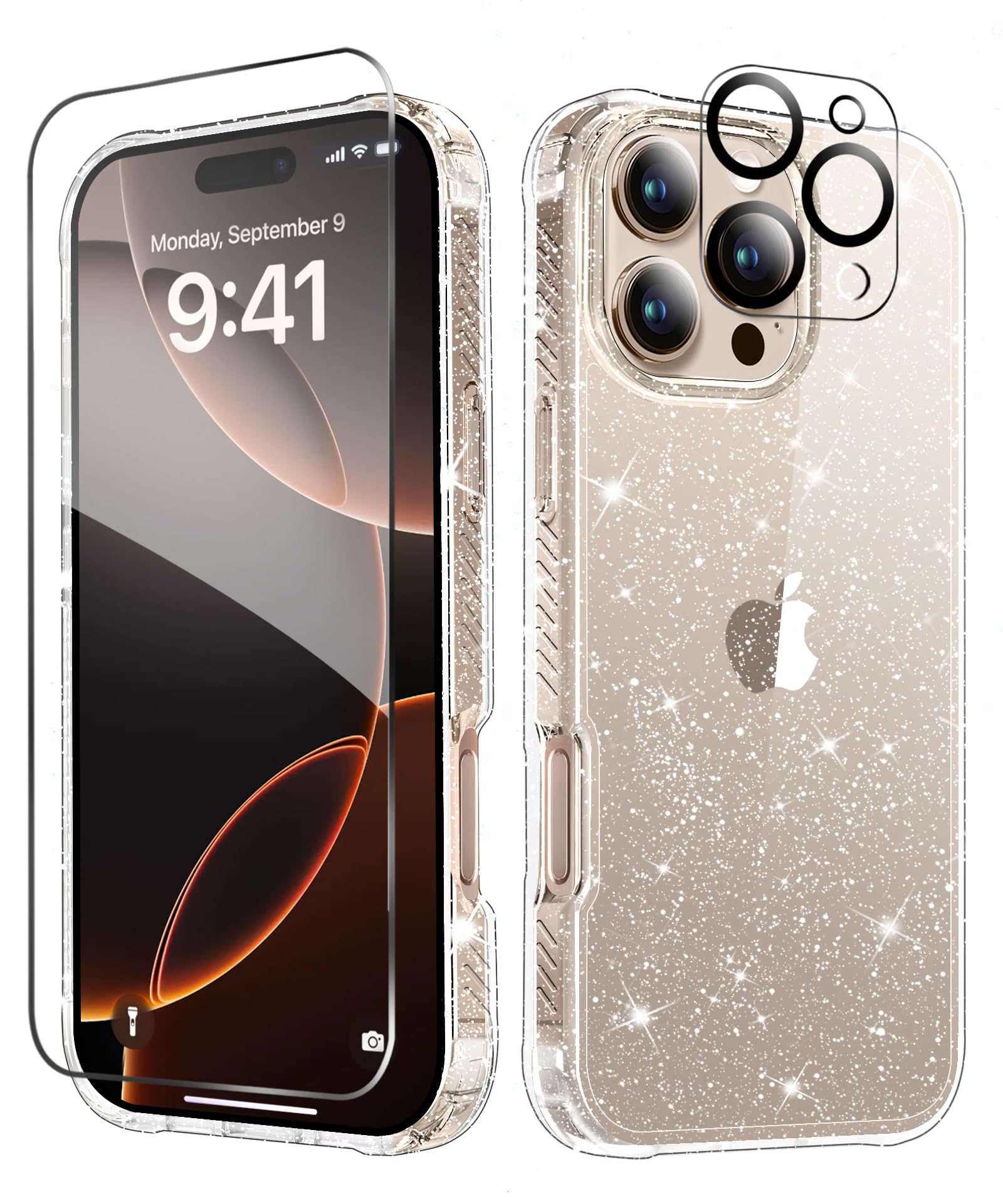 Foto 2 pulgar | Funda Miodik Para Iphone 16 Pro De 6.3 Pulgadas Con Protector De Pantalla - Venta Internacional.