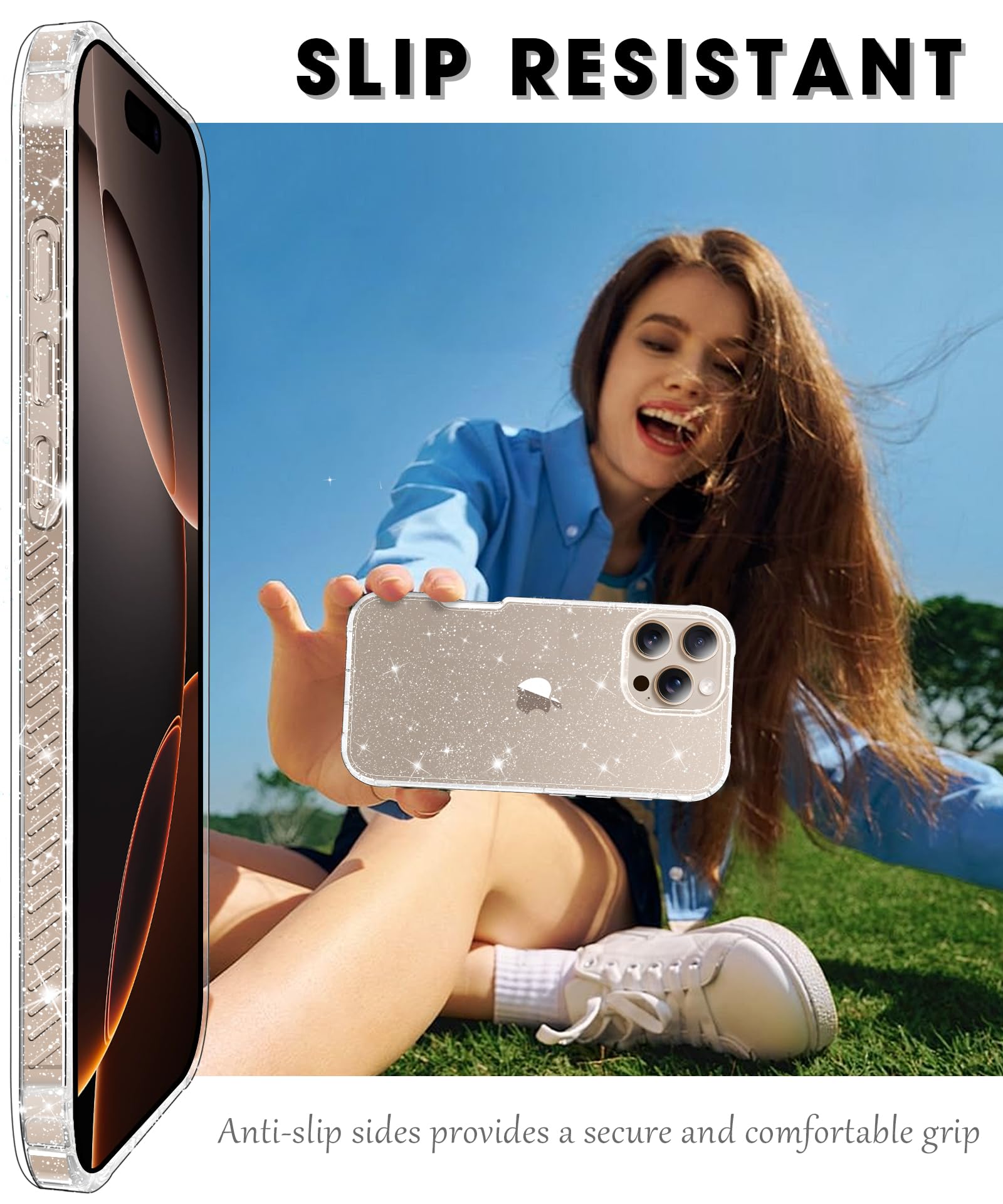 Foto 4 pulgar | Funda Miodik Para Iphone 16 Pro De 6.3 Pulgadas Con Protector De Pantalla - Venta Internacional.
