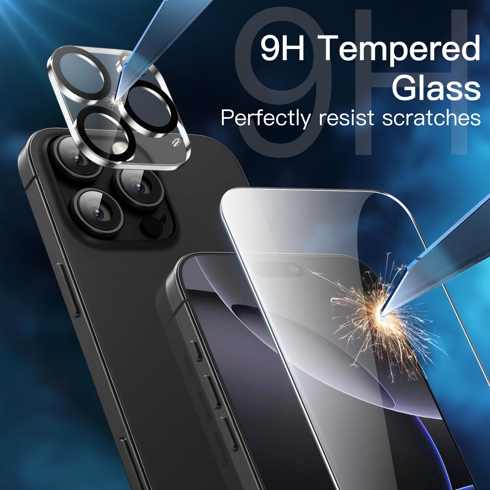 Foto 6 pulgar | Funda Jetech 5 En 1 Para Iphone 16 Pro De 6.3 Pulgadas Con Protectores - Venta Internacional.