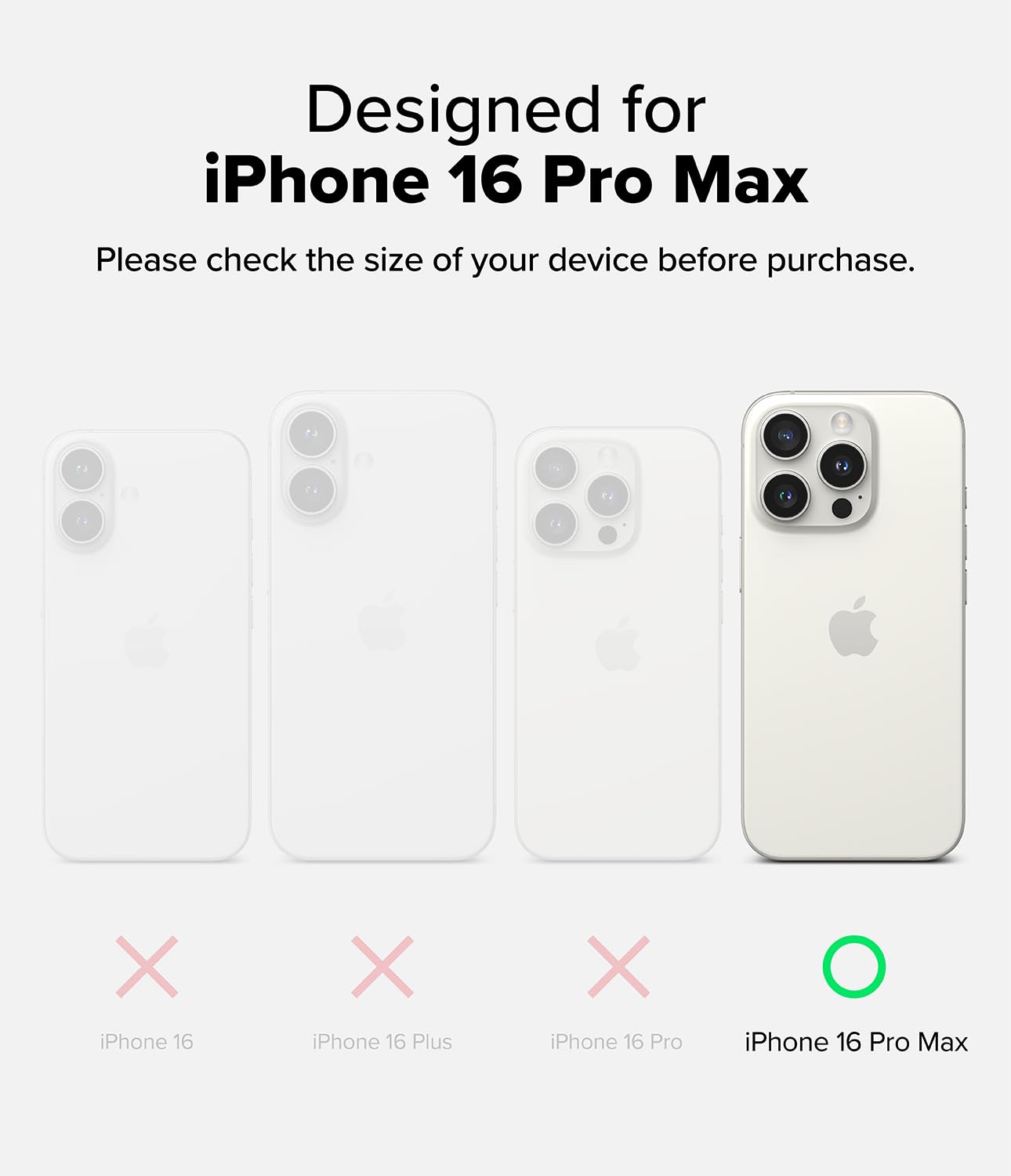 Foto 3 pulgar | Funda Para Teléfono Ringke Fusion Always Look Classy Iphone 16 Pro Max - Venta Internacional.