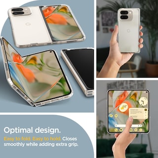 Foto 5 | Funda Spigen Ultra Hybrid Para Pixel 9 Pro Fold Crystal Clear - Venta Internacional.