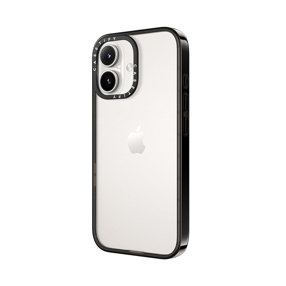 Foto 7 pulgar | Funda De Teléfono Casetify Compact Para Iphone 16, Color Negro Transparente - Venta Internacional.