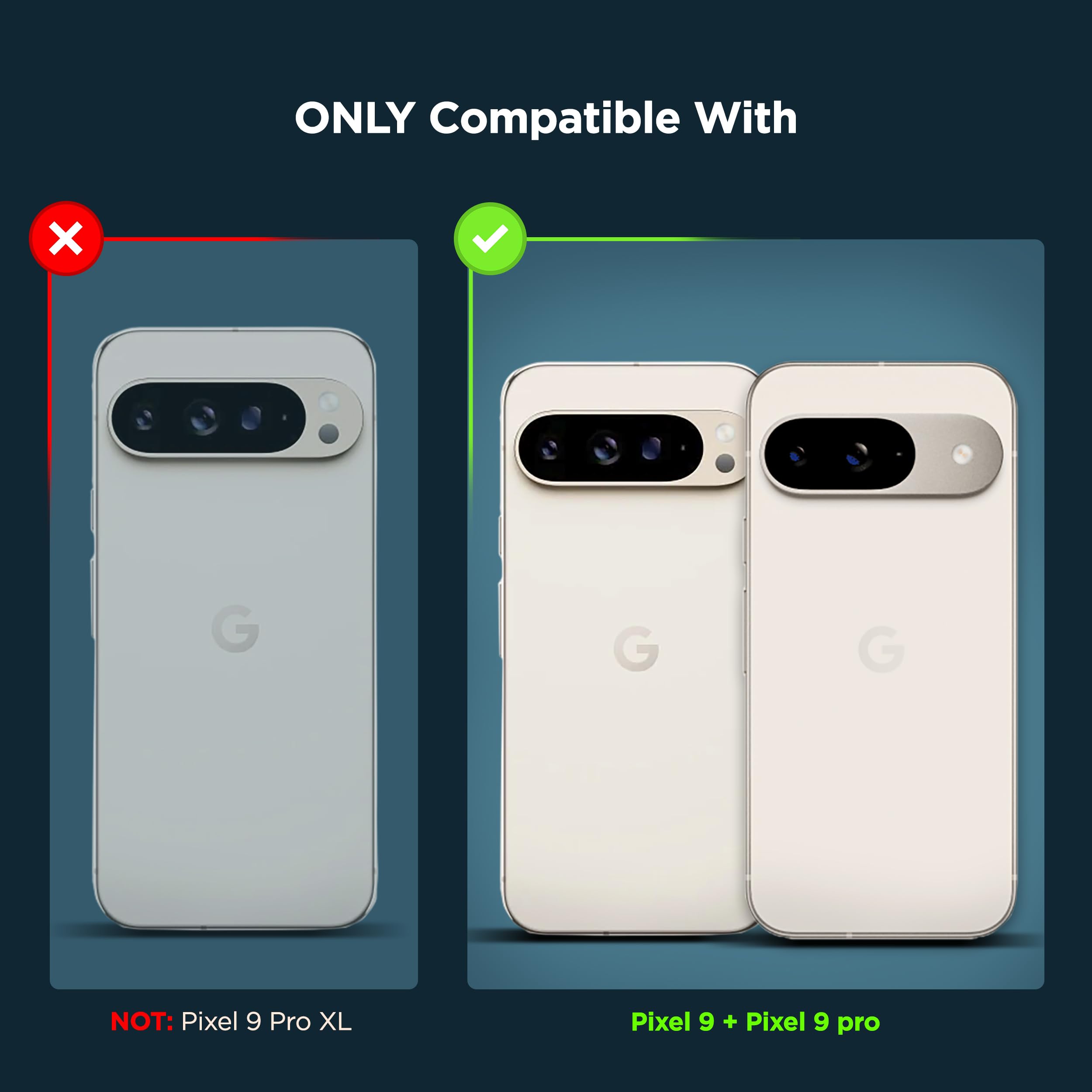 Foto 2 | Funda Transparente Magnética Para Google Pixel 9/pixel 9 Pro - Venta Internacional.