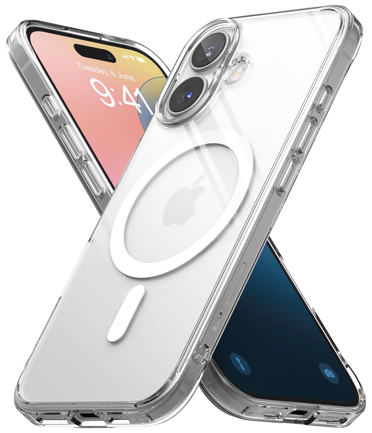 Foto 2 pulgar | Funda Para Teléfono Ringke Fusion Magnetic Compatible Con Iphone 16 - Venta Internacional.
