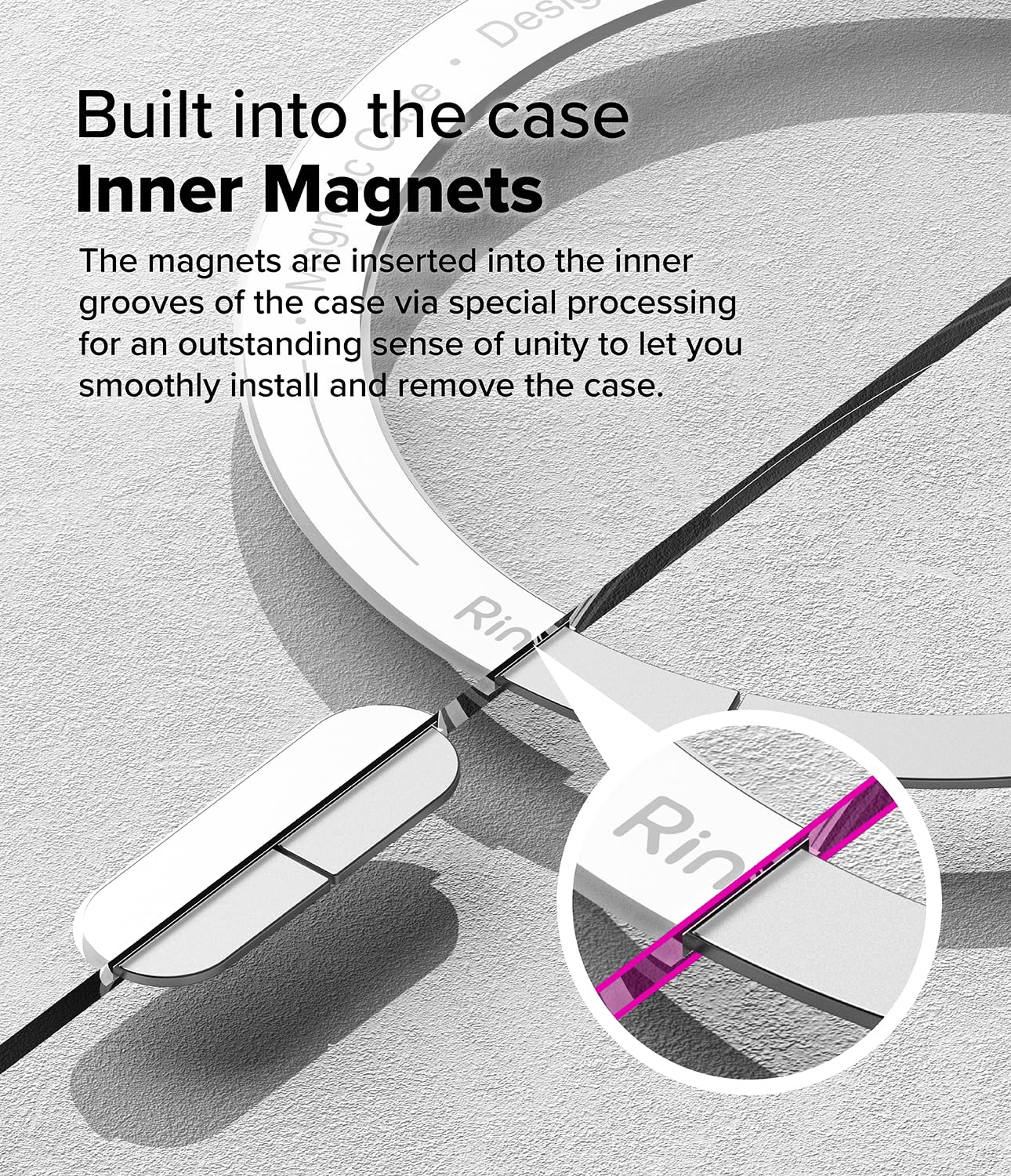 Foto 5 pulgar | Funda Para Teléfono Ringke Fusion Magnetic Compatible Con Iphone 16 - Venta Internacional.