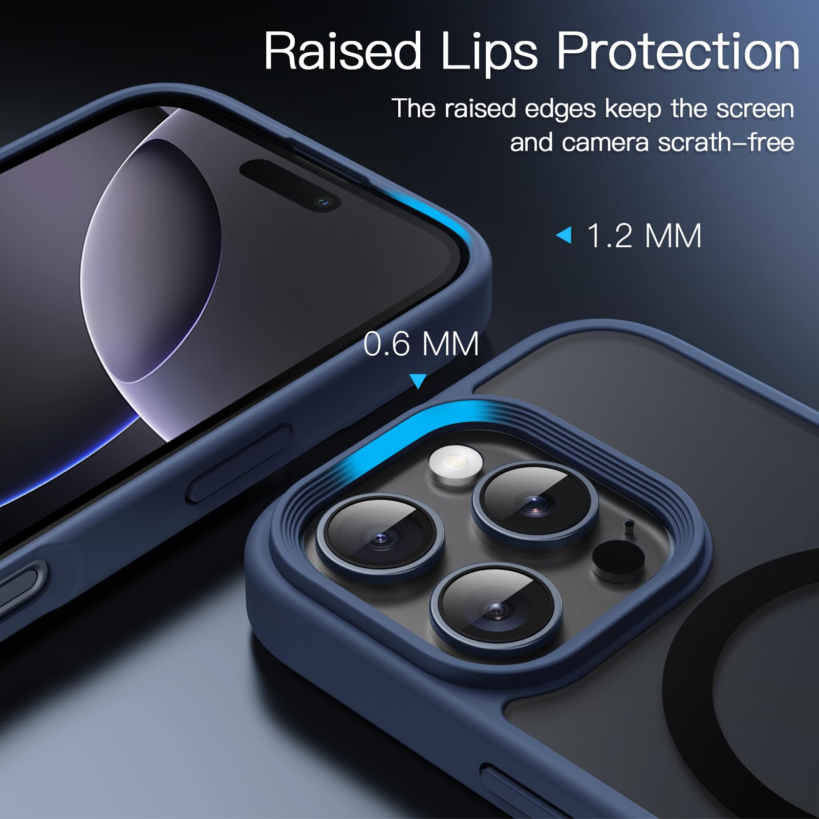 Foto 7 pulgar | Funda De Teléfono Jetech Magnetic Para Iphone 16 Pro 6.3 - Venta Internacional.