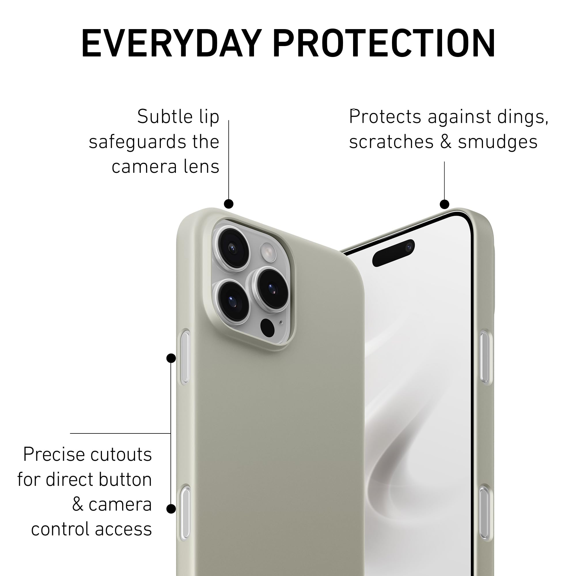 Foto 5 pulgar | Funda Magnética Peel Compatible Con Iphone 16 Pro Natural - Venta Internacional.
