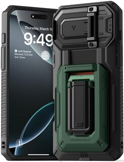 Foto 1 | Funda Tipo Cartera Con Tarjetero Vrs Design Origin Para Iphone 16 Pro Max - Venta Internacional.