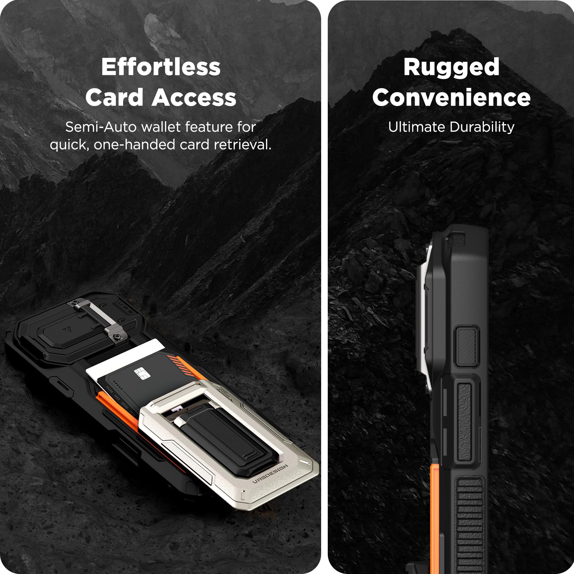 Foto 6 pulgar | Funda Tipo Cartera Con Tarjetero Vrs Design Origin Para Iphone 16 Pro Max - Venta Internacional.